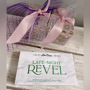 Lime Crime Late-Night Revel Eyeshadow Palette ✨ Pink Aqua Rose Emerald Berry +